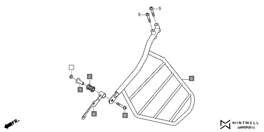 F-24-10 SARI GUARD diagram showing 94050-08070
