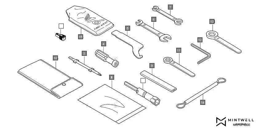 F-48 TOOLS diagram showing 89102-KTC-900
