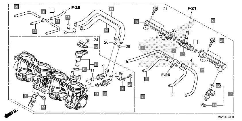 E-23 THROTTLE BODY
