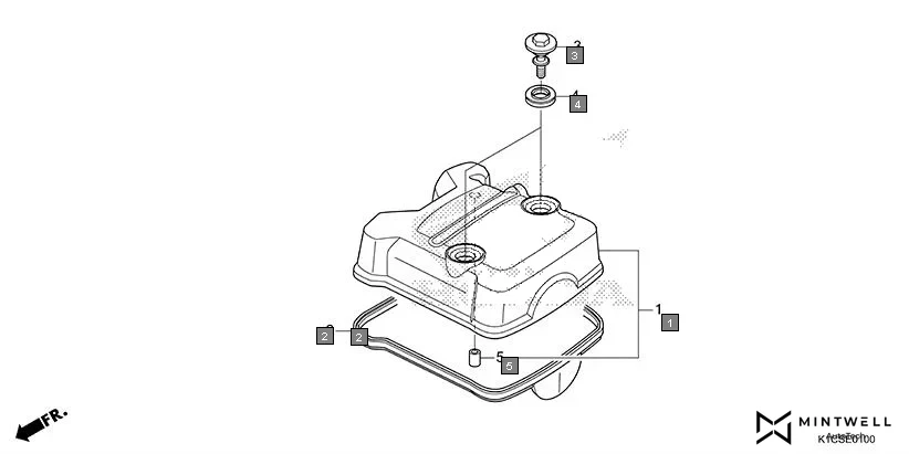 E-1 CYLINDER HEAD COVER