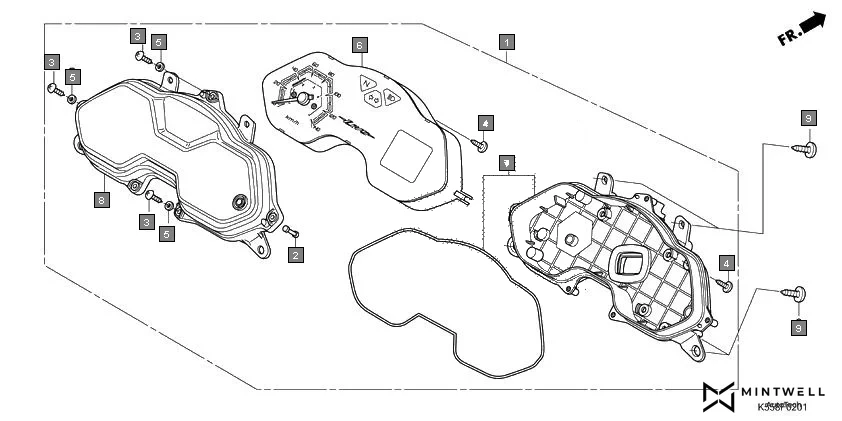 F-2-1 METER (2) diagram showing 93903-35310