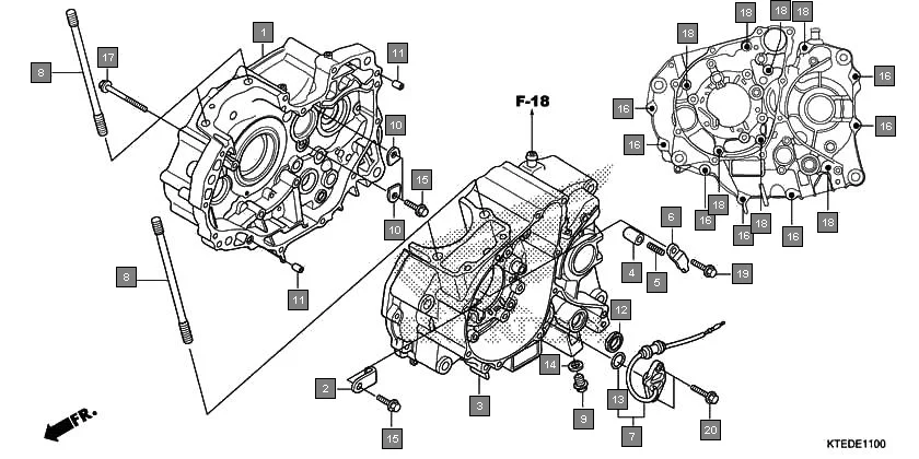E-11 CRANKCASE