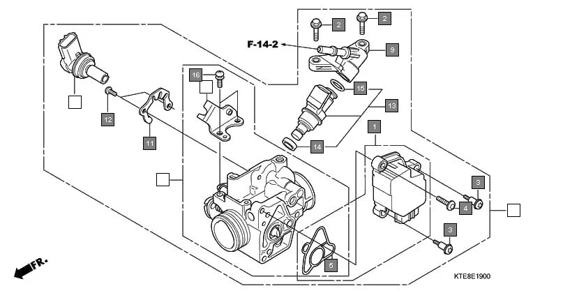 E-19 THROTTLE BODY