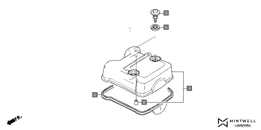 E-1 CYLINDER HEAD COVER