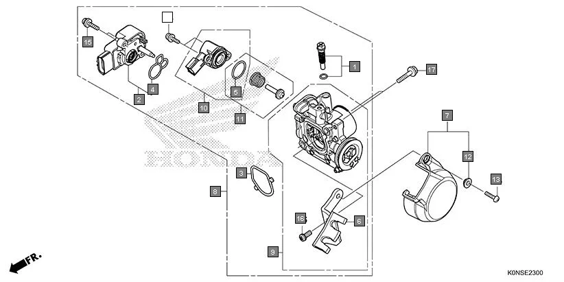 E-23 THROTTLE BODY