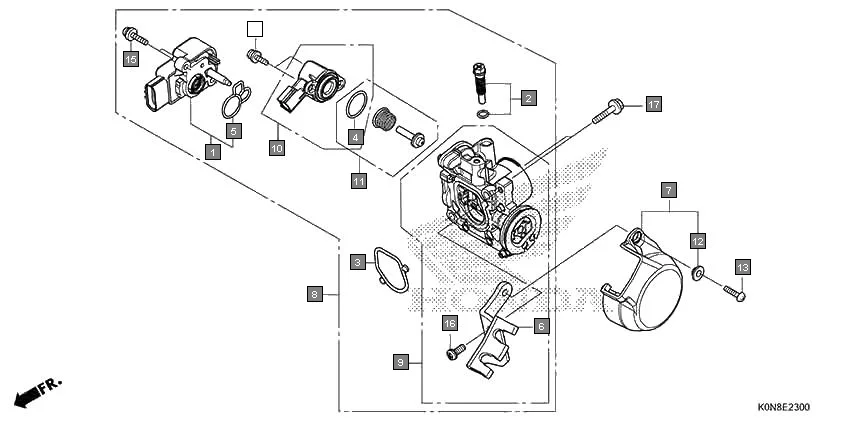 E-23 THROTTLE BODY