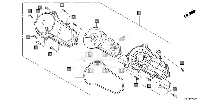 F-2 METER diagram showing 93903-35310