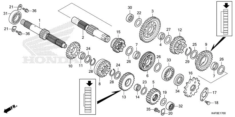 E-17 TRANSMISSION(MUSASHI)