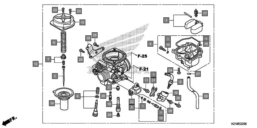 E-22 CARBURETOR