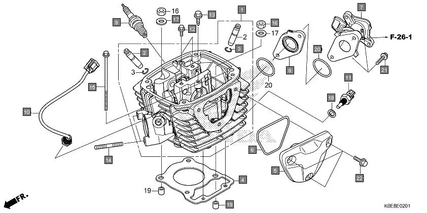 E-2-1 CYLINDER HEAD(2)