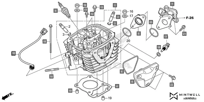 E-2 CYLINDER HEAD