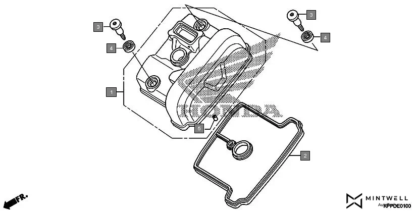 E-1 CYLINDER HEAD COVER