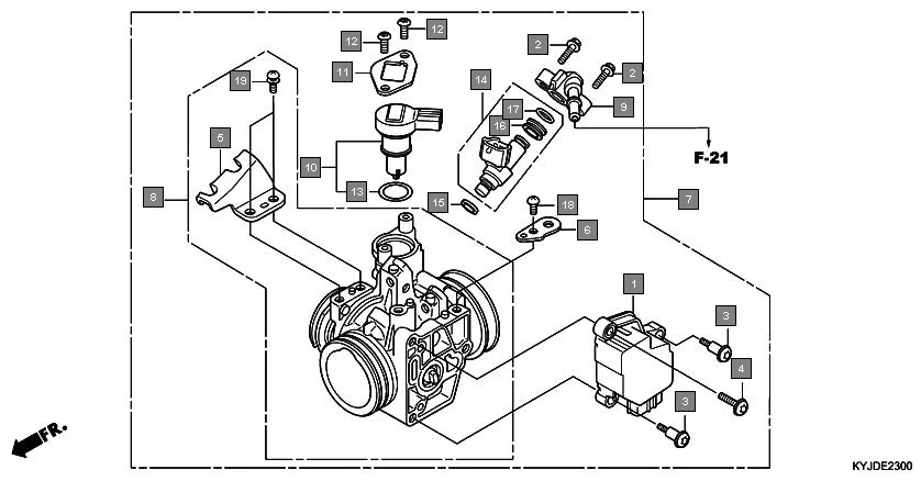 E-23 THROTTLE BODY