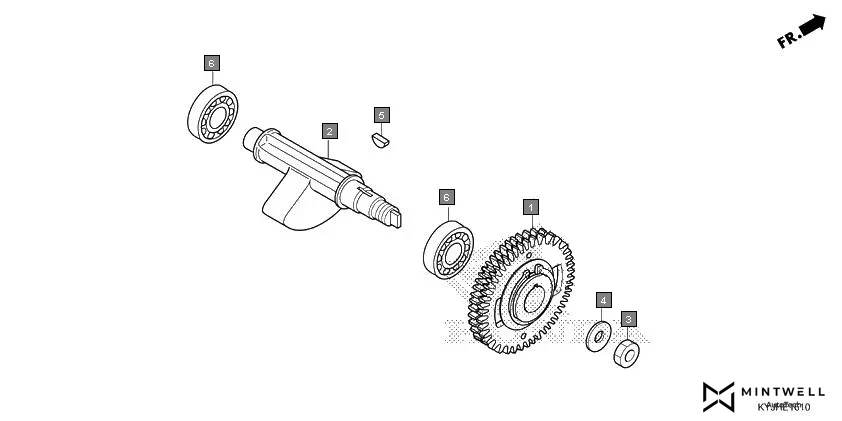 E-16-10 BALANCER SHAFT