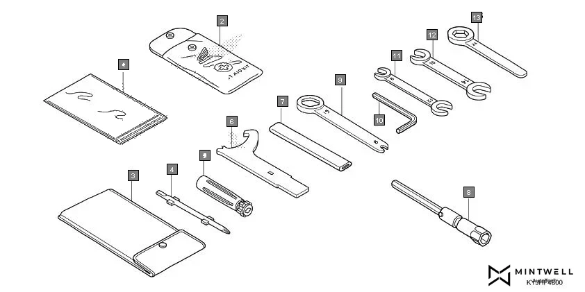 F-48 TOOLS diagram showing 89216-MAT-000