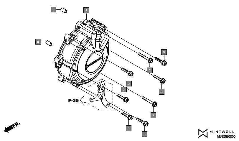 E-8 GENERATOR COVER