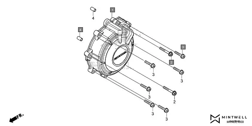 E-10 GENERATOR COVER