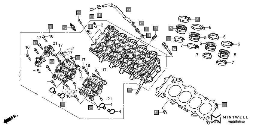 E-2 CYLINDER HEAD