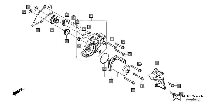 E-19-10 REDUCTION GEAR