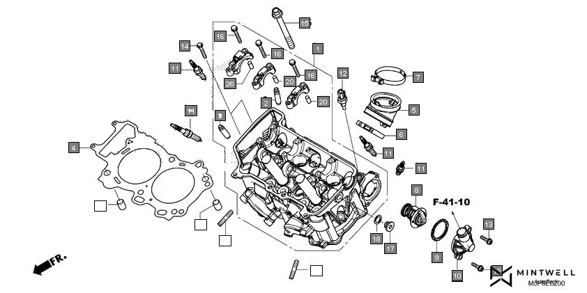 E-2 CYLINDER HEAD