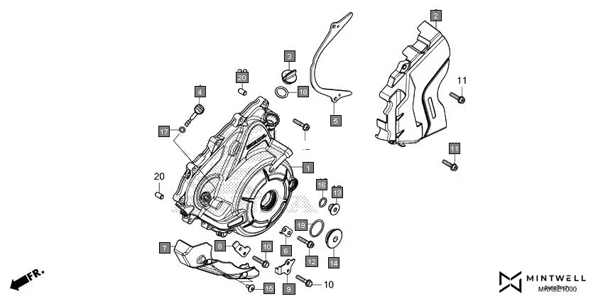 E-10 GENERATOR COVER