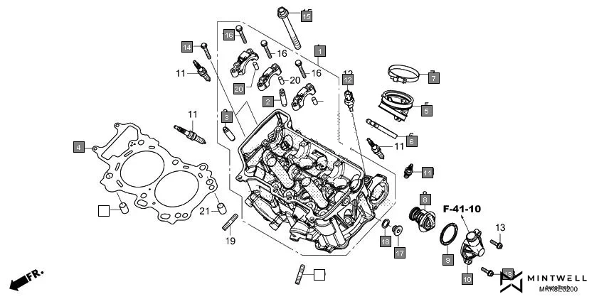 E-2 CYLINDER HEAD