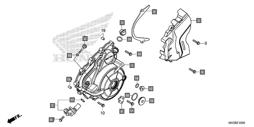 E-10 GENERATOR COVER