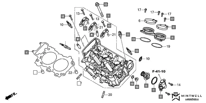 E-2 CYLINDER HEAD