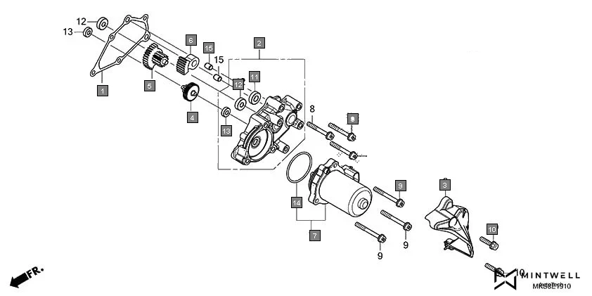 E-19-10 REDUCTION GEAR