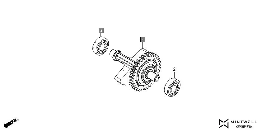 E-16-10 BALANCER SHAFT