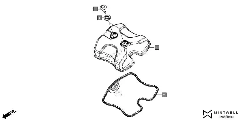 E-1 CYLINDER HEAD COVER