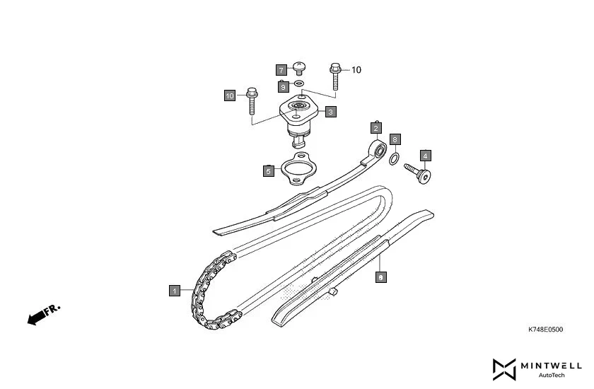 E-5 CAM CHAIN/TENSIONER