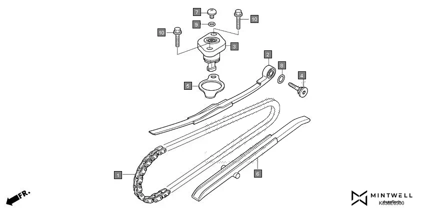E-5 CAM CHAIN/TENSIONER
