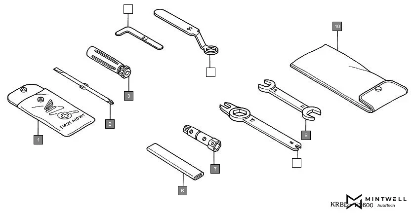 F-26 TOOLS diagram showing 89103-KPL-900