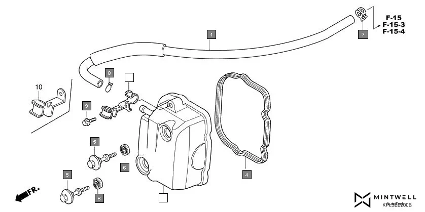 E-2 CYLINDER HEAD COVER