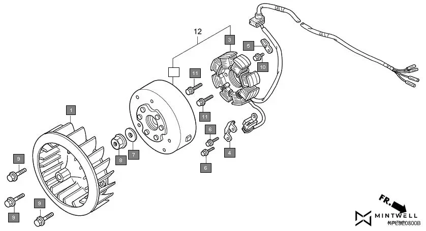 E-8 GENERATOR(DENSO)