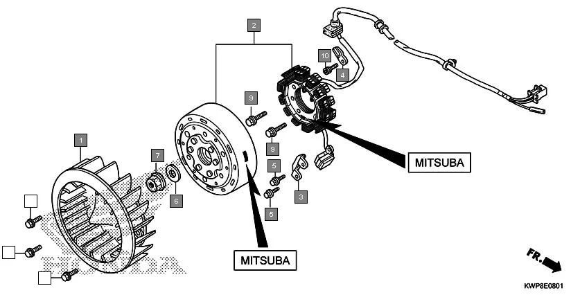 E-8-1 GENERATOR(MITSUBA)