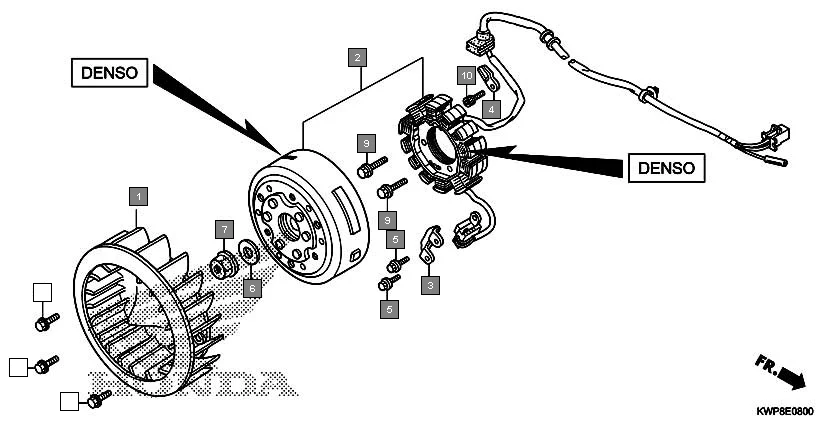 E-8 GENERATOR(DENSO)