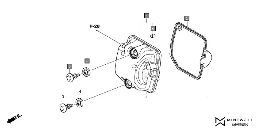 E-2 CYLINDER HEAD COVER