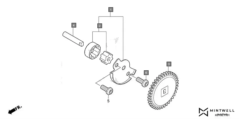 E-11-1 OIL PUMP(2)