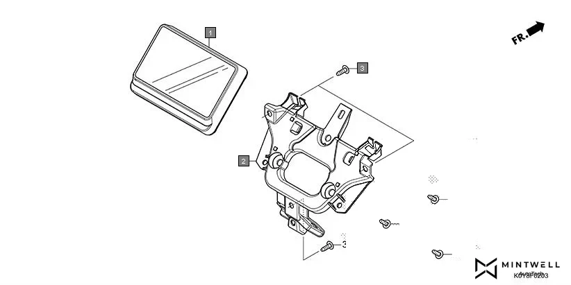 F-2-3 METER(4) assembly diagram for HONDA Dio SCV110FS