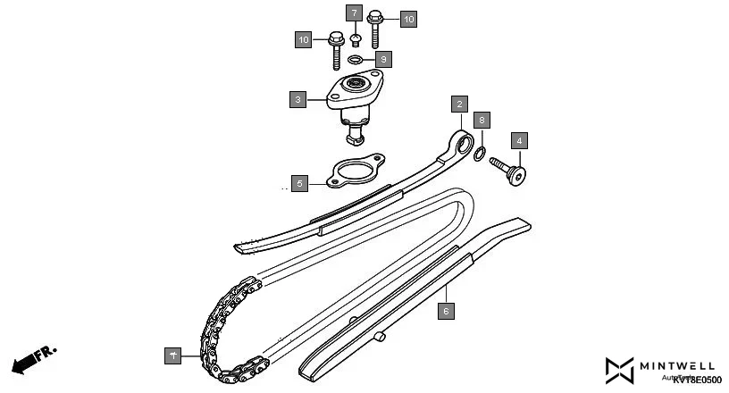 E-5 CAM CHAIN/TENSIONER