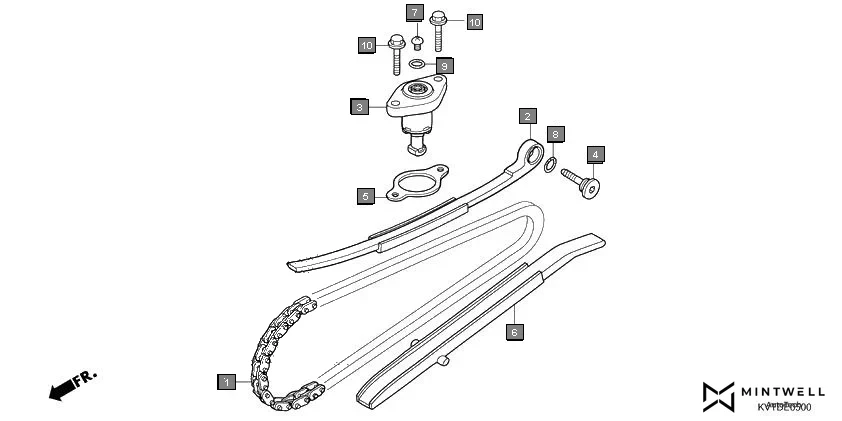 E-5 CAM CHAIN/TENSIONER