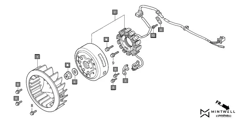 E-8 A.C.G. STARTER