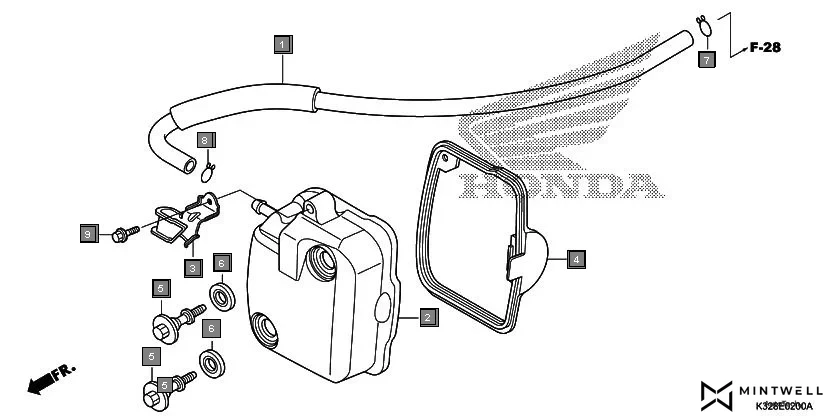 E-2 CYLINDER HEAD COVER