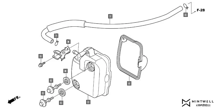 E-2 CYLINDER HEAD COVER