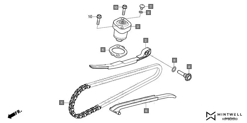 E-5 CAM CHAIN/TENSIONER
