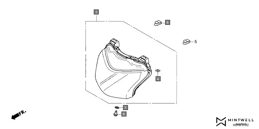 F-1-2 HEADLIGHT(SCV110-2ID/6ID) diagram showing 33128-K0P-D01