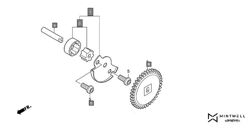 E-11-1 OIL PUMP(2)