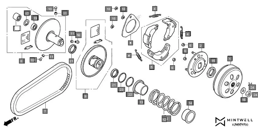 E-17 DRIVEN FACE